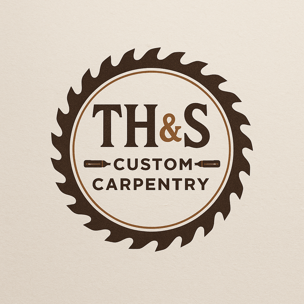 TH&S Custom Carpentry logo